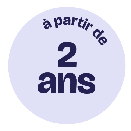 A partir de 2 ans