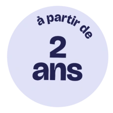 A partir de 2 ans