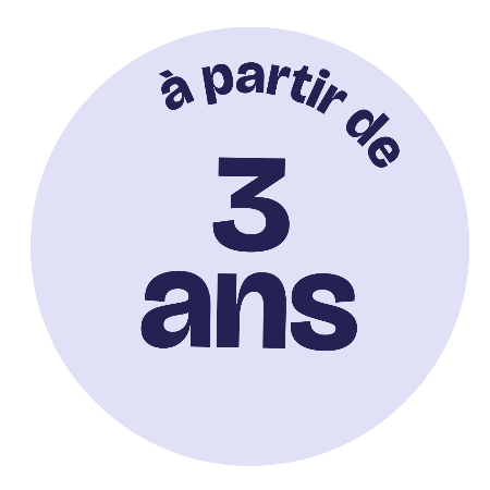 A partir de 3 ans