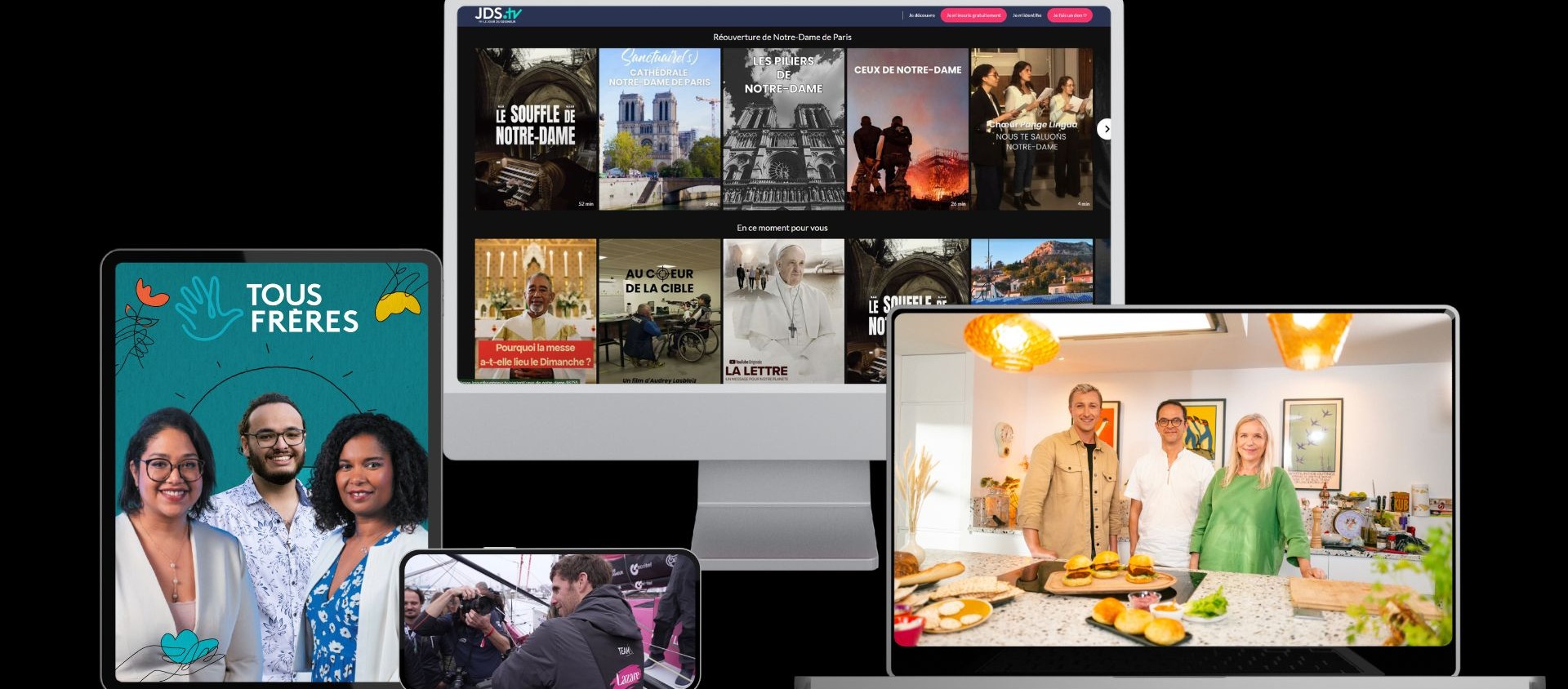 VOD Factory app in multiscreens