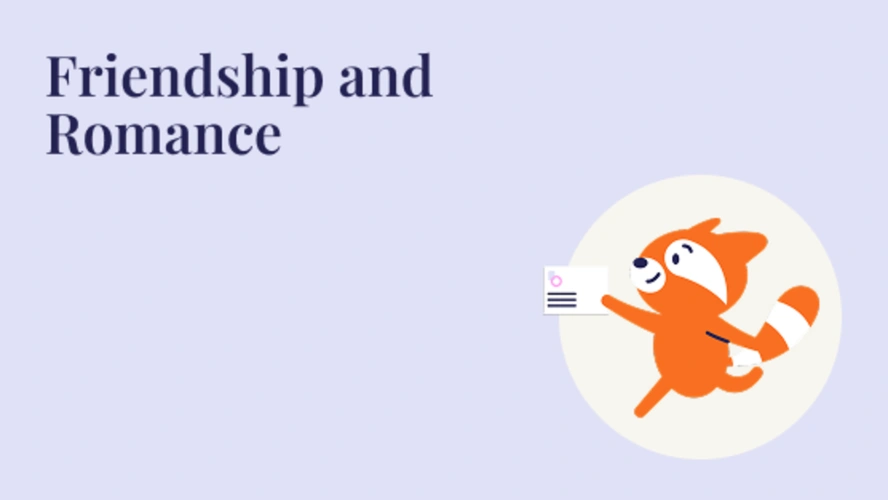 Friendship and romance