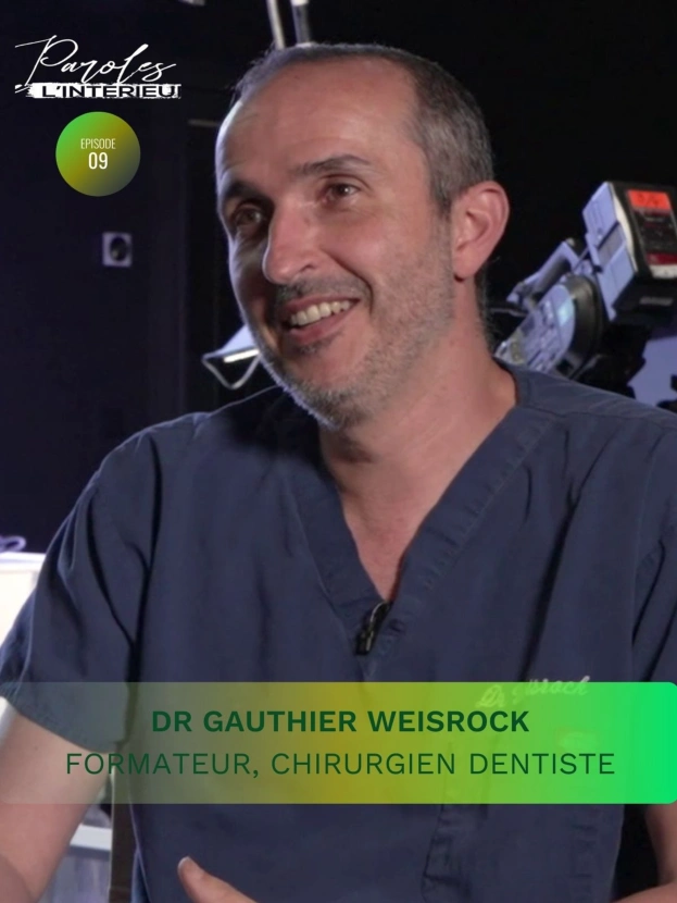 Dr Gauthier Weisrock, Formateur, chirurgien dentiste