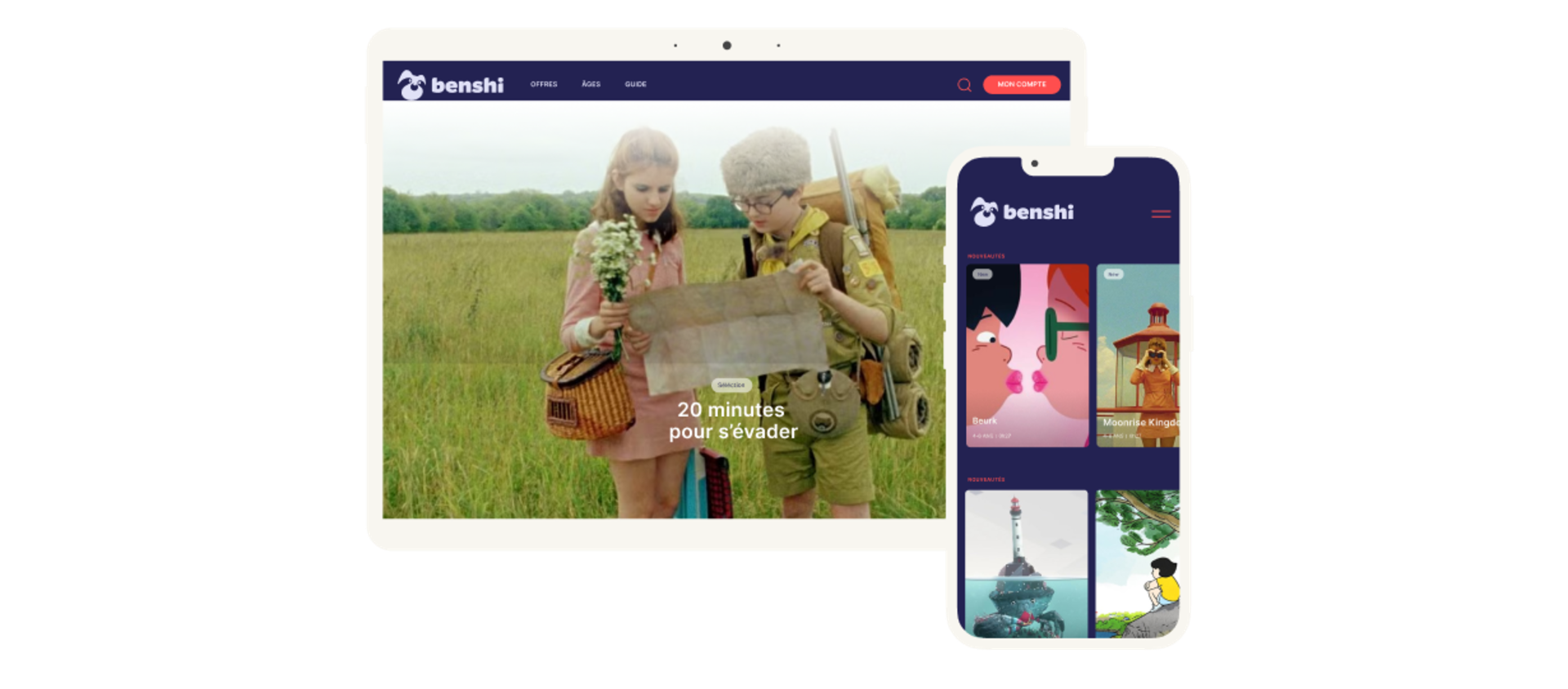 VOD Factory app in multiscreens