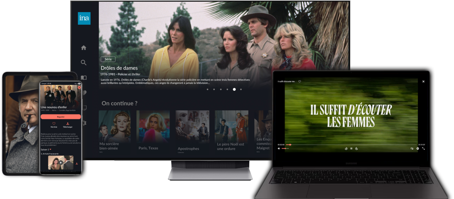 VOD Factory app in multiscreens
