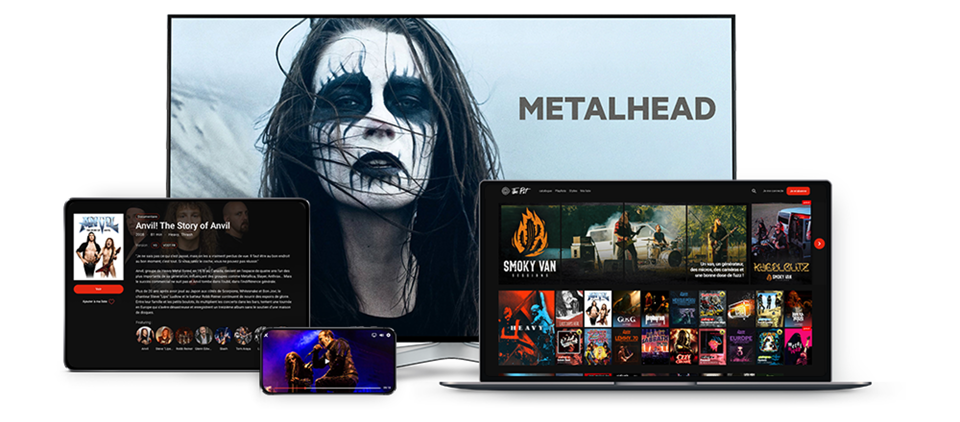 VOD Factory app in multiscreens