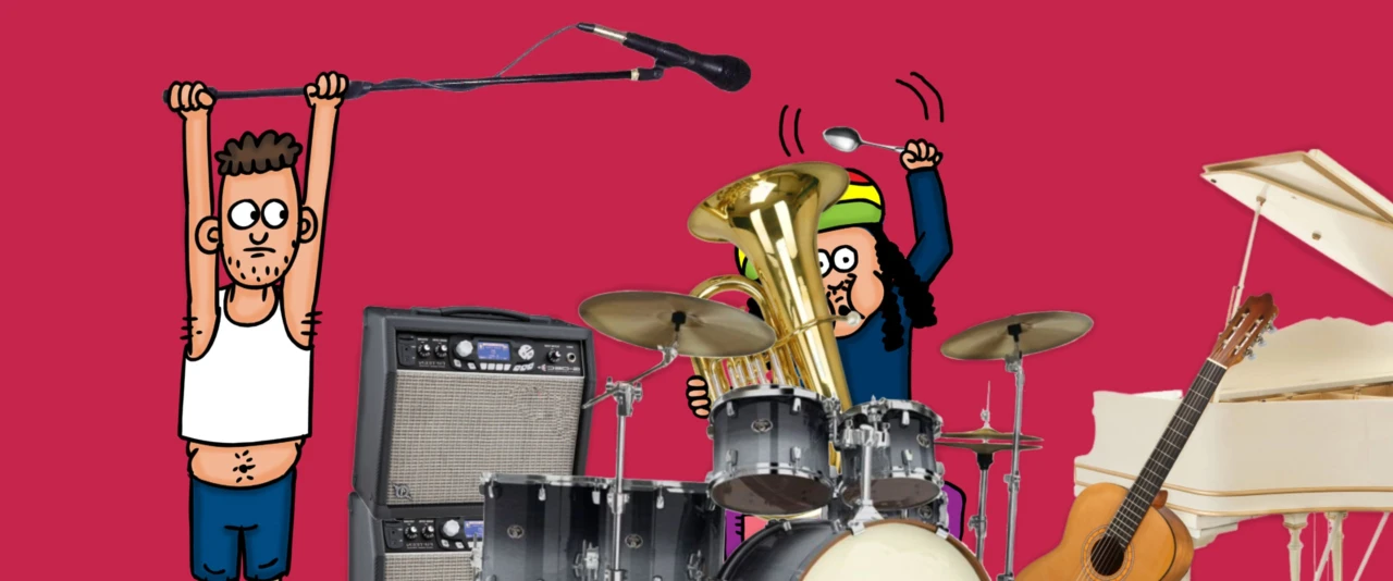 Benny Brun och hans överläppsfjun