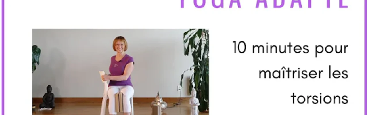 Yoga sur chaise pour maîtriser les torsions