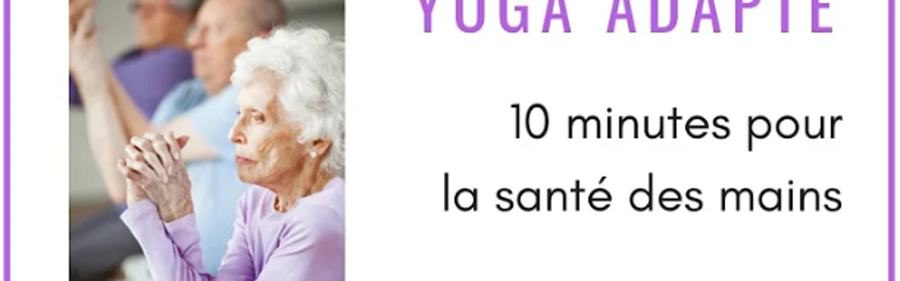 Yoga sur chaise pour la santé des mains
