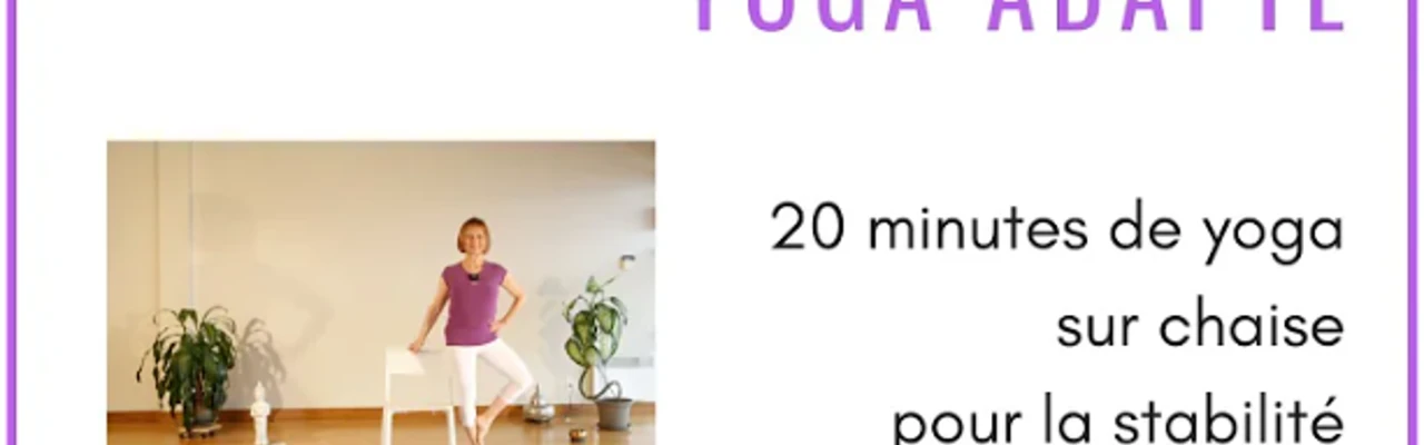 Yoga sur chaise pour la stabilité