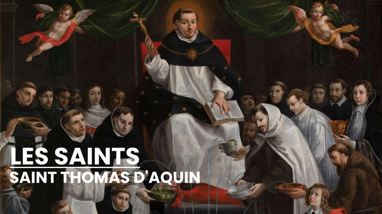 Les Saints - Saint Thomas d'Aquin (1225-1274)