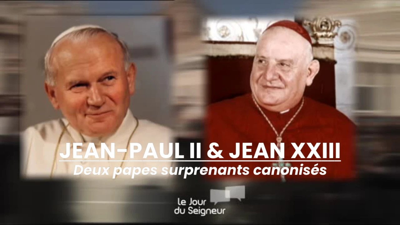 Jean-Paul II et Jean XXIII, deux papes surprenants canonisés