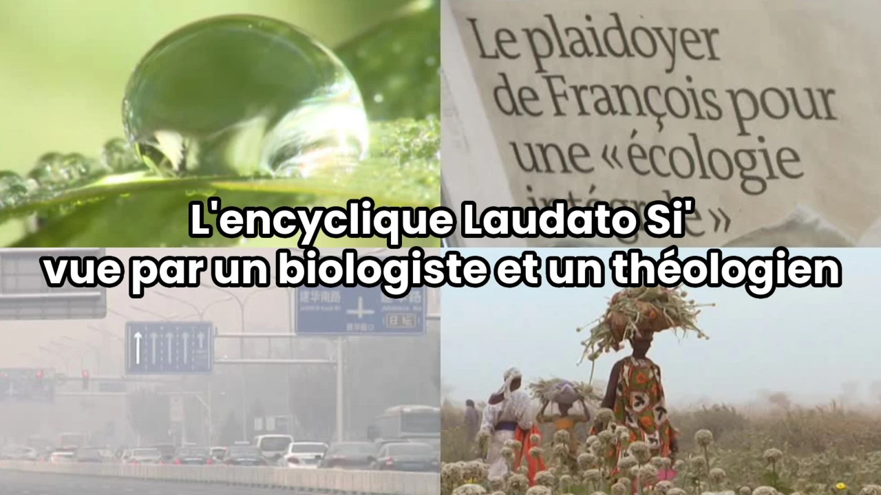 L'encyclique Laudato Si' du pape François vue par un biologiste et un théologien