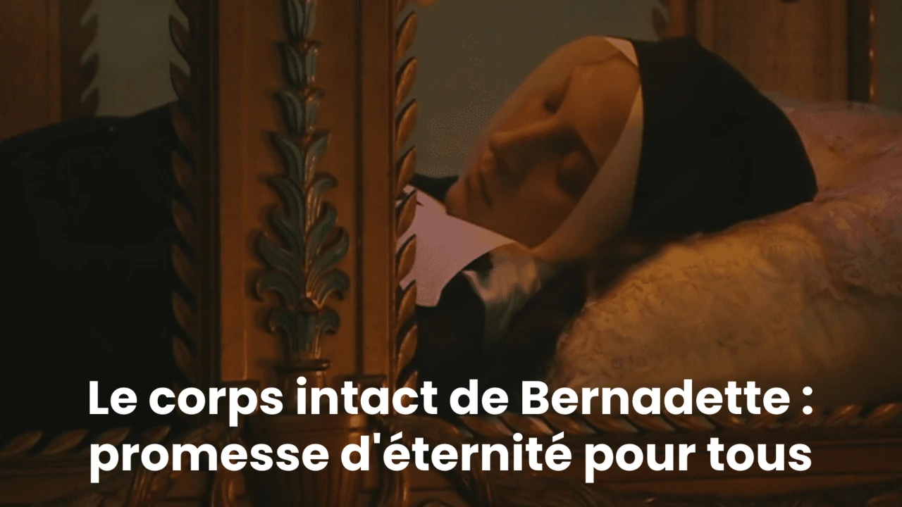 Le corps intact de Bernadette : promesse d'éternité pour tous