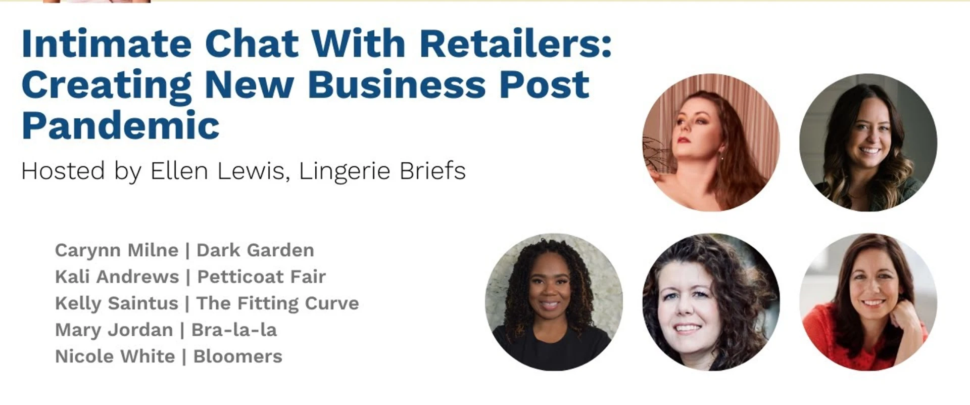 Intimate Chat With Retailers Creating New Business Post Pandemic