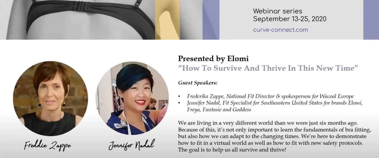 The Virtual Fit School: "How to Survive and Thrive in This New Time" Presented by Elomi