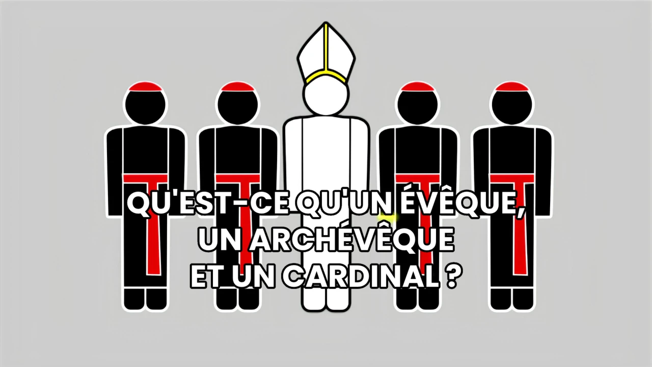 Qu'est-ce qu'un évêque, un archevêque et un cardinal ?