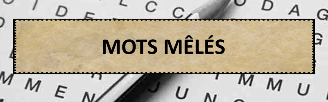 Atelier Ecriture Lecture - Mots Mêlés