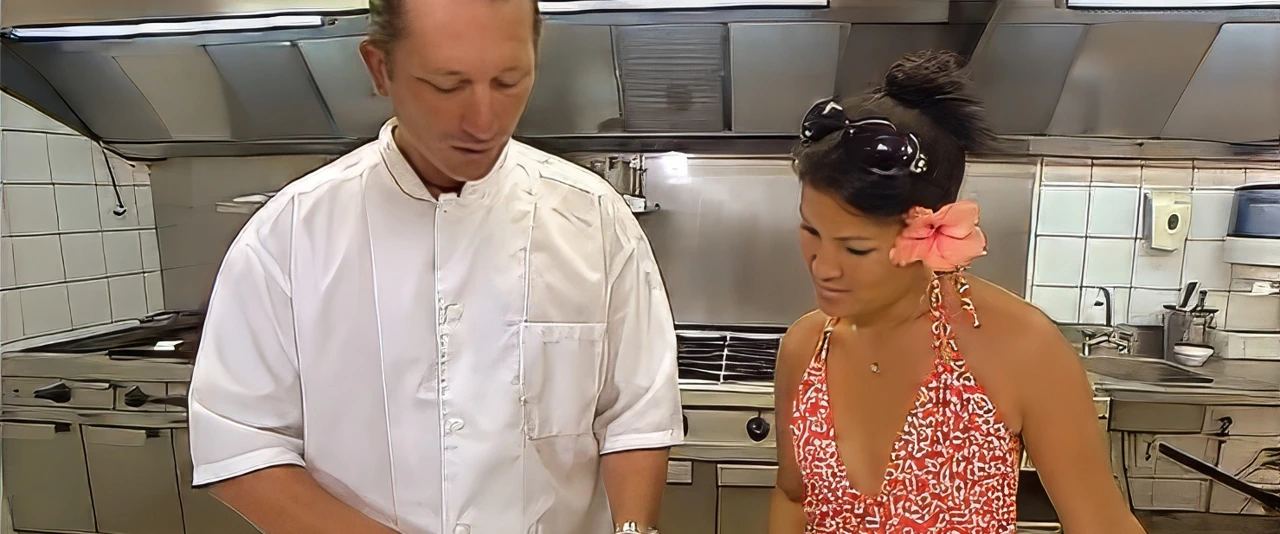 Une île, un accueil, une table à Huahine - Suprême de volaille farci aux crevettes