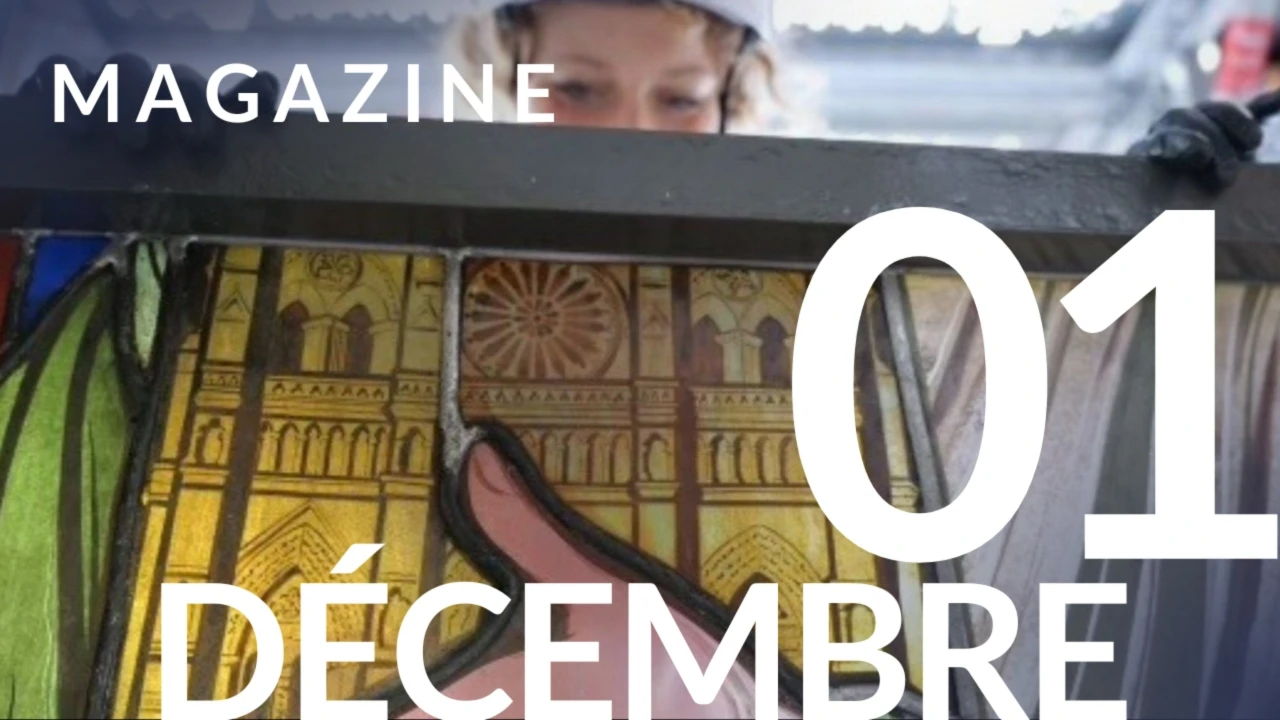 Le Magazine du Jour du Seigneur - Restaurer les vitraux de Notre-Dame, une porte vers le ciel