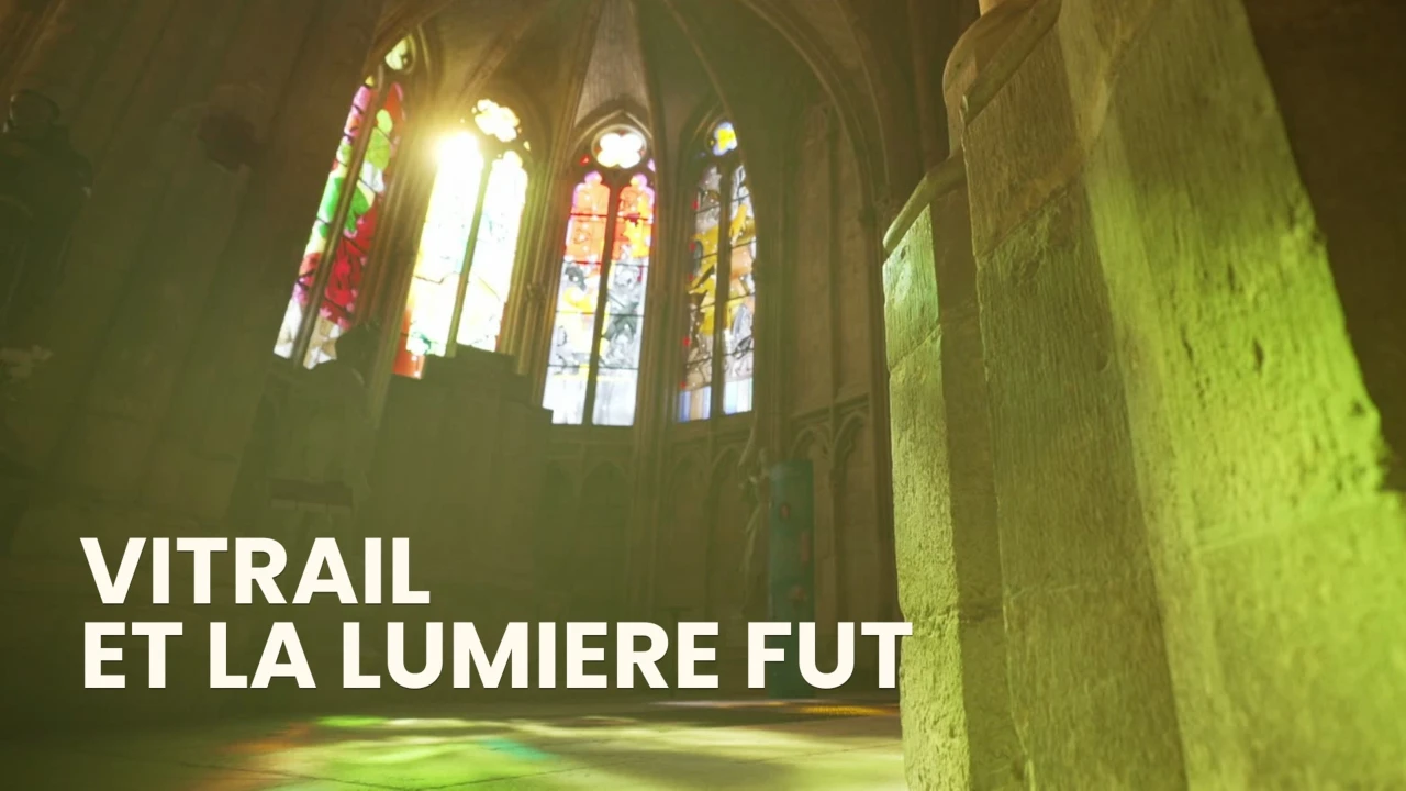 Vitrail, et la lumière fut