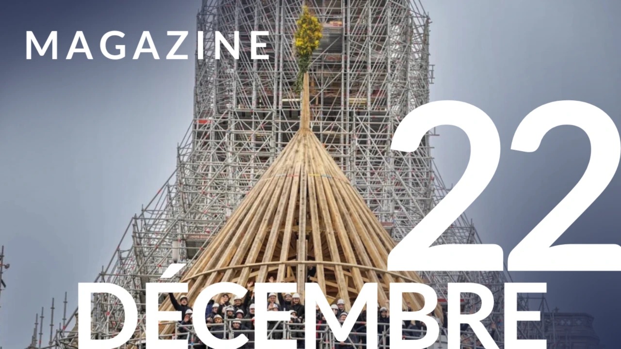 Le Magazine du Jour du Seigneur - Rebâtir la charpente de Notre-Dame : une porte vers le ciel