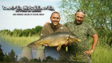 CARPES NUCLÉAIRES sur l'étang des Genièvres
