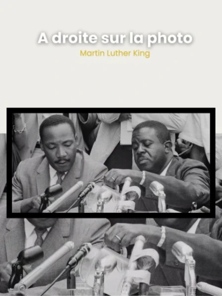 À droite sur la photo : Martin Luther King