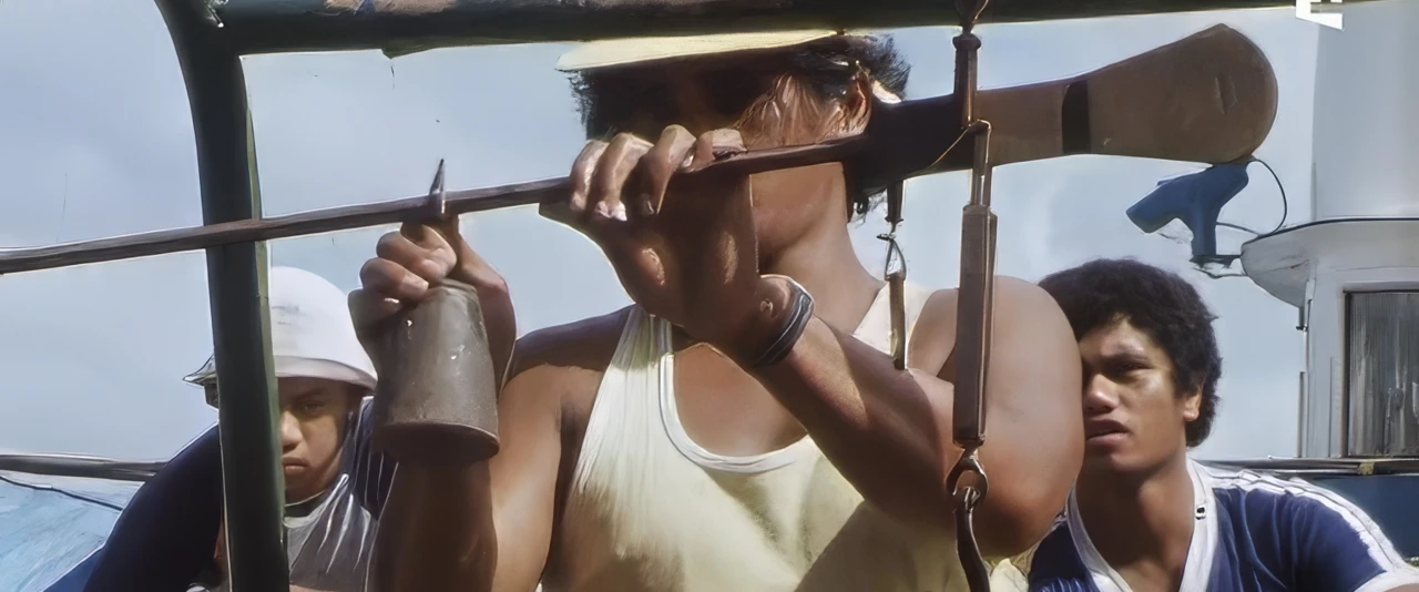 La pêche avec la SCEP à Apataki