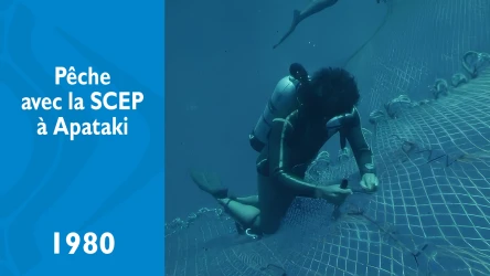 La pêche avec la SCEP à Apataki