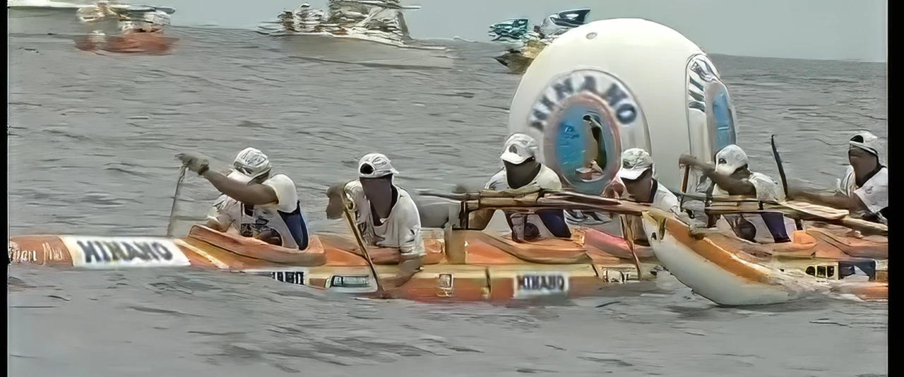 Hawaiki Nui Va'a 2001 - 2ème étape