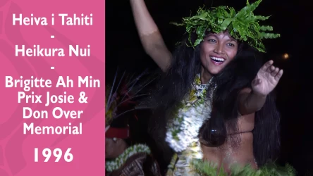 Heiva i Tahiti 1996 - Heikura Nui - Brigitte Ah Min - Prix Josie & Don Over Memorial