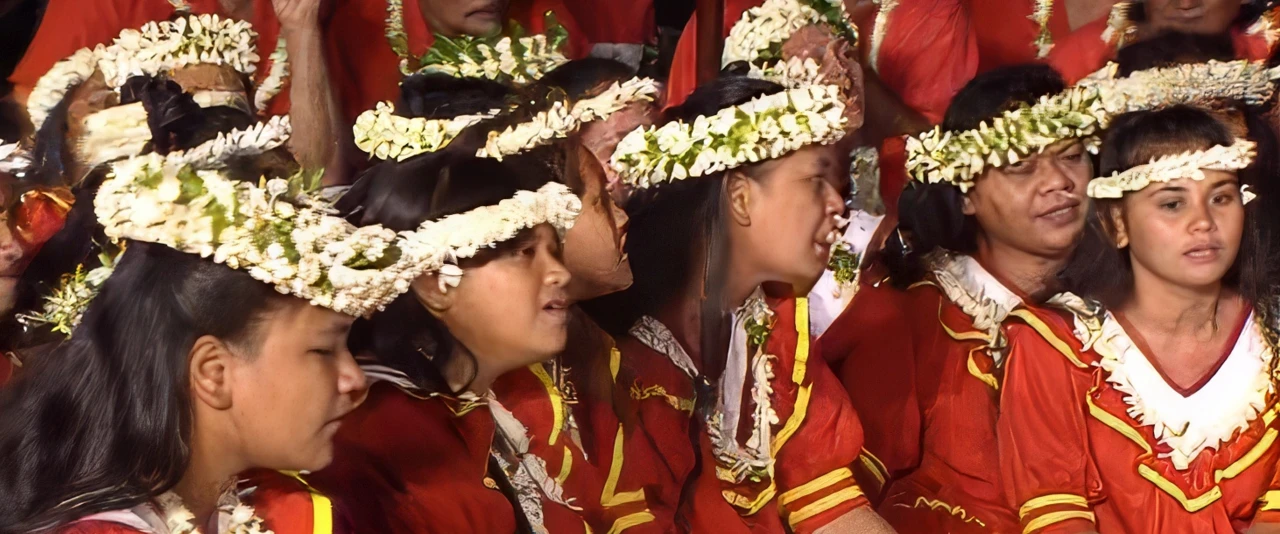 Heiva i Tahiti 1996 - Te Hau Nui - 1er Prix Tarava raromatai