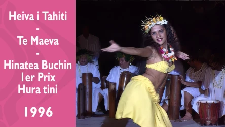 Heiva i Tahiti 1996 - Te Maeva - Hinatea Buchin - 1er Prix Hura tini