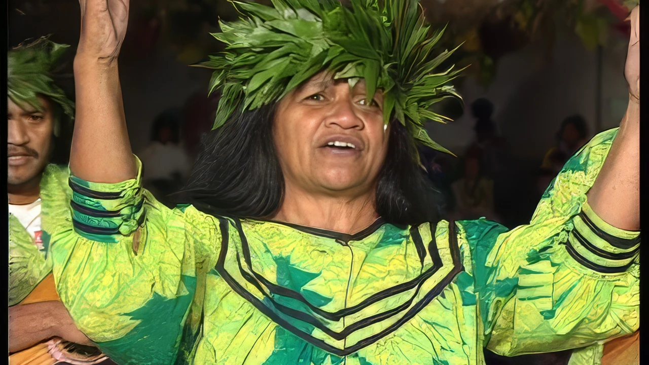 Heiva i Tahiti 1996 - Tamari'i Tauraa Manureva - 1er Prix Ute arearea