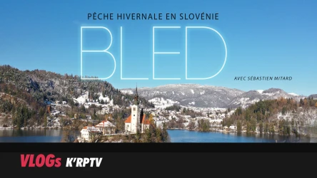 VLOG - Pêche hivernale au lac de Bled