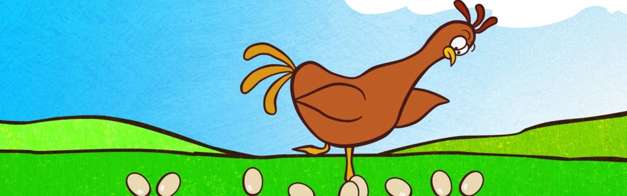 A Loopy Tale : The Hen, the Elephant and the Snake