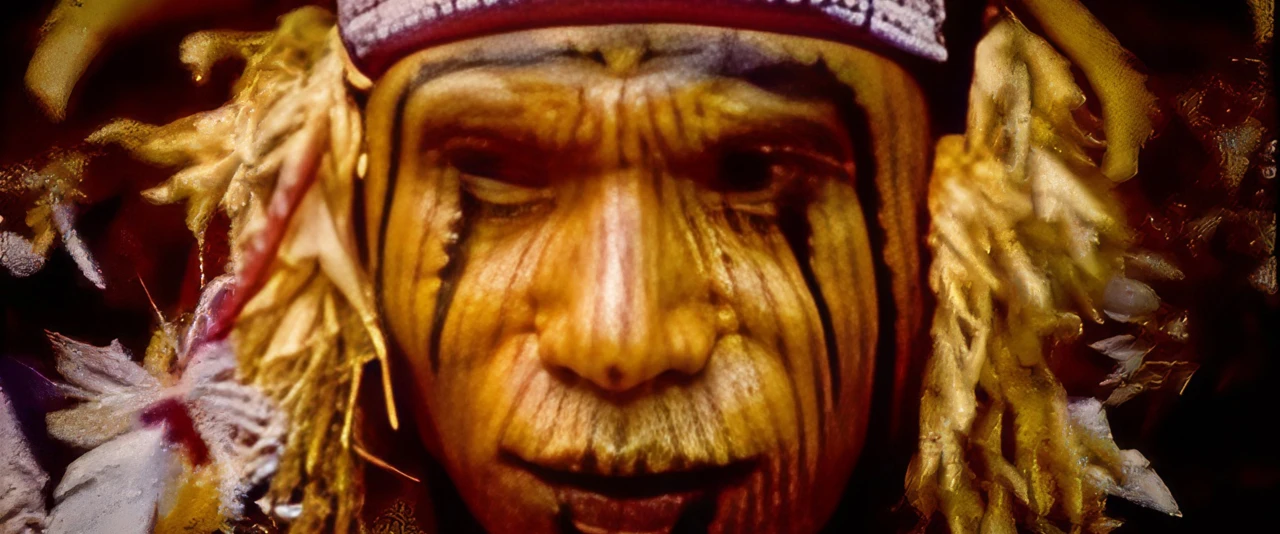 Hiro'a - Roland Bourcart - L'aviso Francis Garnier dans le Pacifique - Escale en Papouasie Nouvelle-Guinée sur l'île de Yule