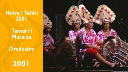 Heiva i Tahiti 2001 - Tamari'i Mataiea - Orchestre