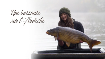 Une battante sur l'Ardèche
