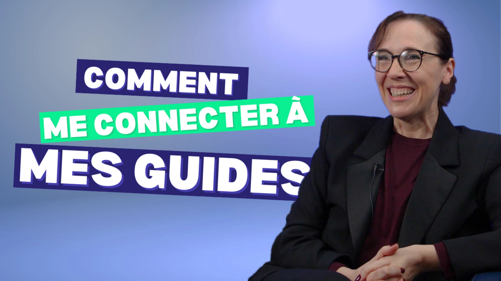 Comment me connecter à mon guide ?