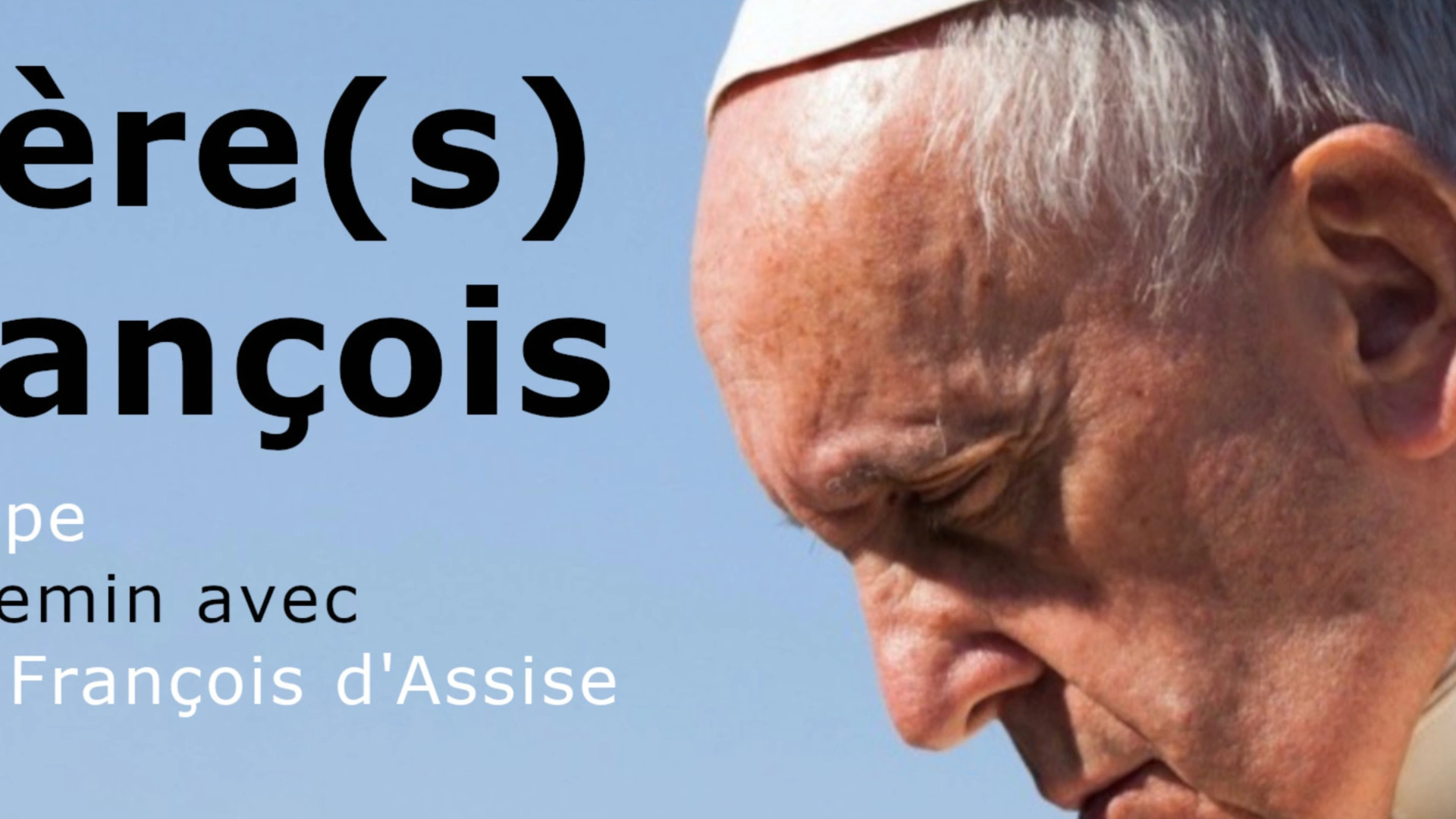 Frère(s) François, un pape en chemin avec saint François d'Assise