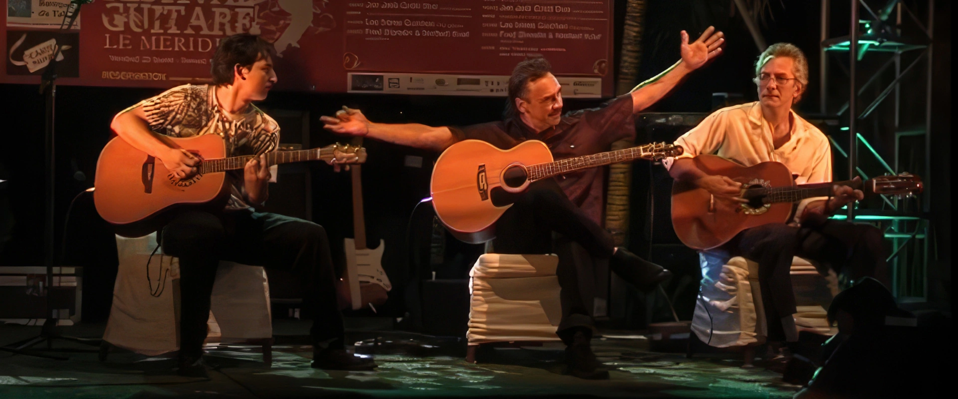 Tahiti Festival Guitare 2008 - Trio Michel Poroi, Daniel Benoît & Florent Atem