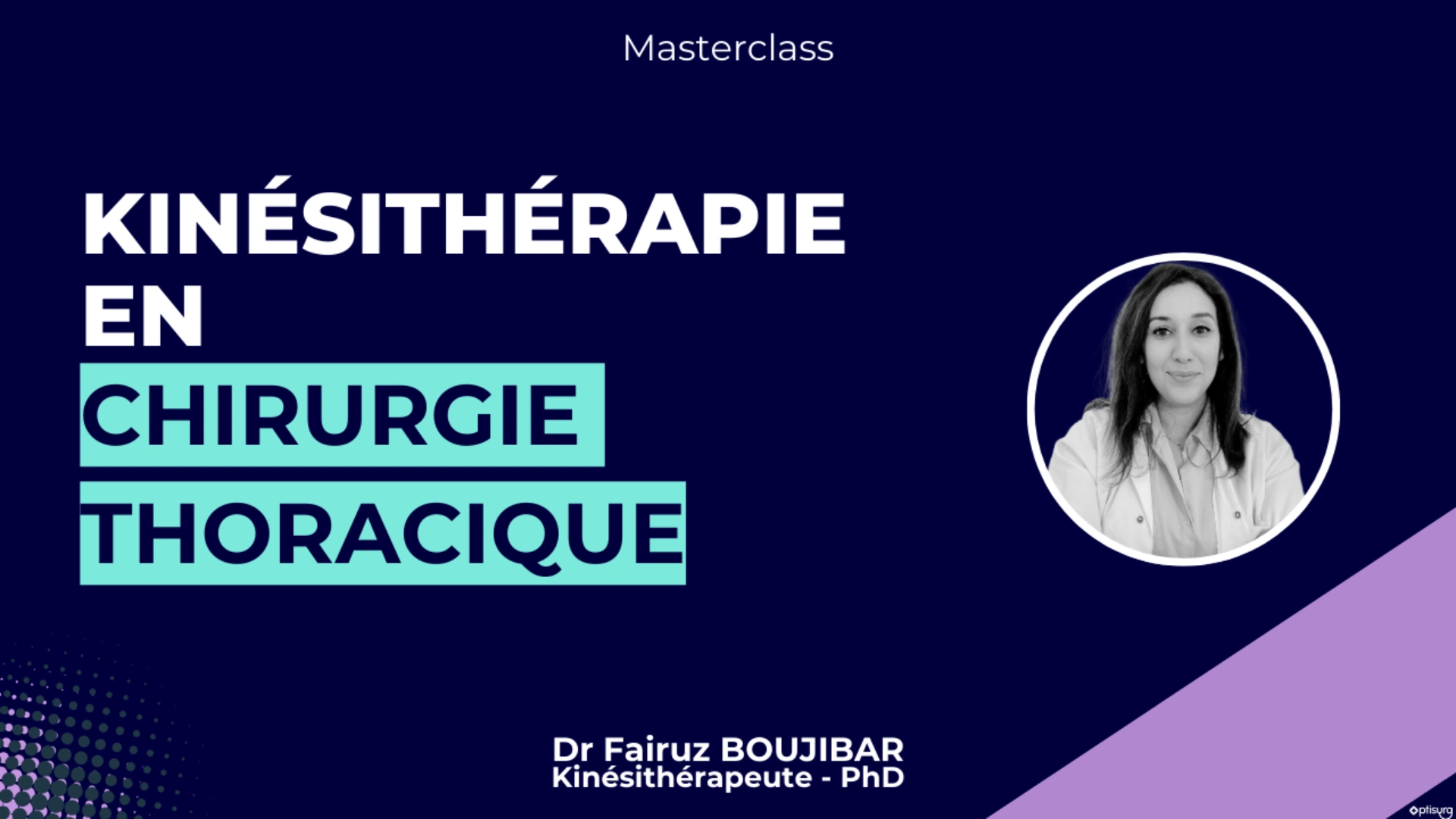 Kinésithérapie en chirurgie thoracique