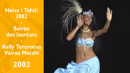 Heiva i Tahiti 2002 - Soirée des lauréats - Kelly Terorotua & Matahi Vairaa