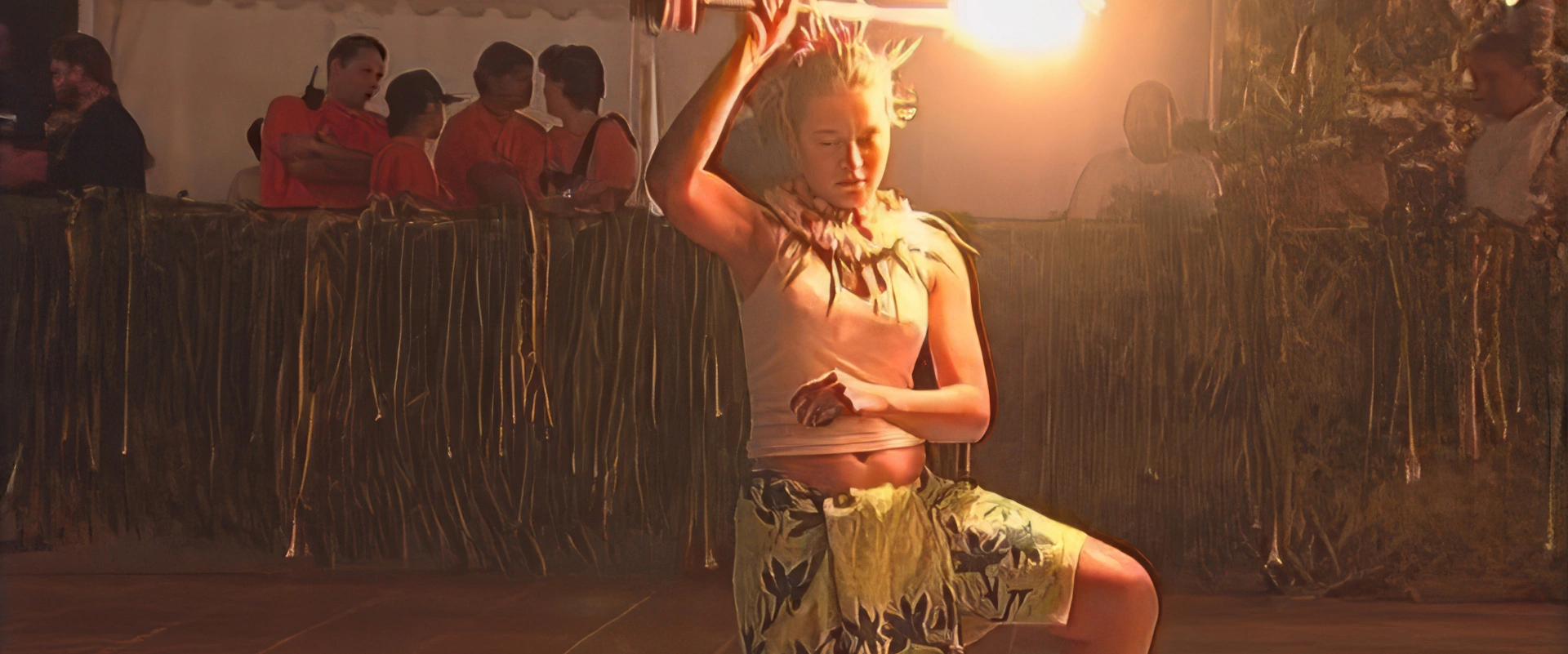Heiva i Tahiti 2002 - Danses du feu sur l'esplanade