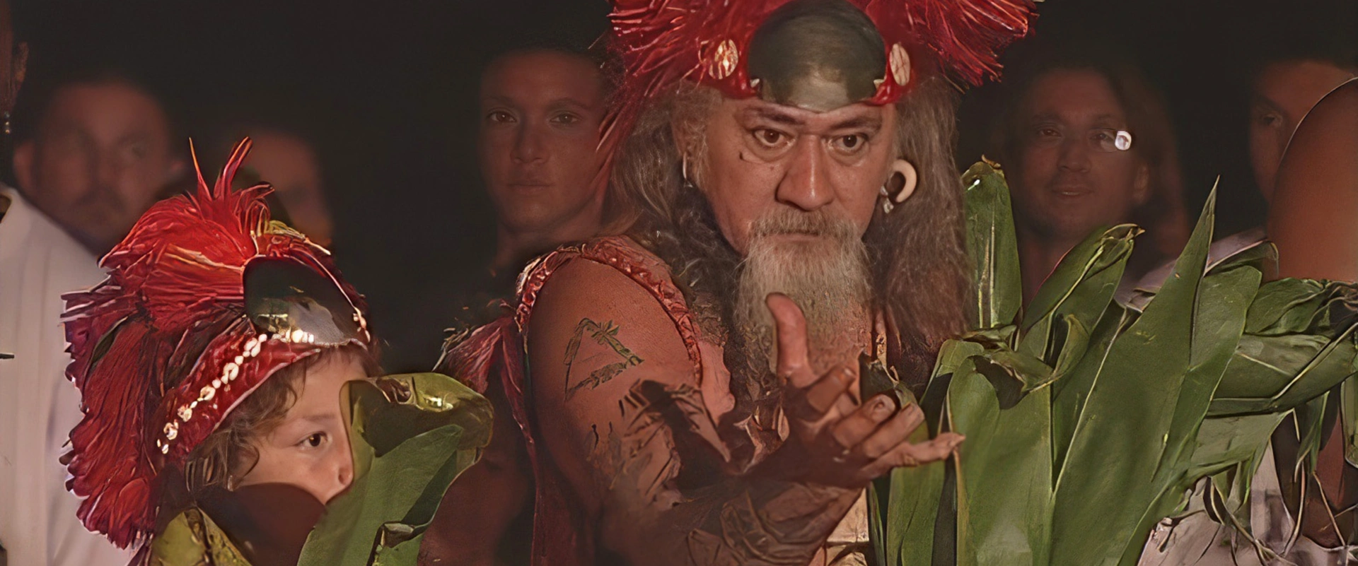 Heiva i Tahiti 2002 - Marche sur le feu avec Raymond Graffe