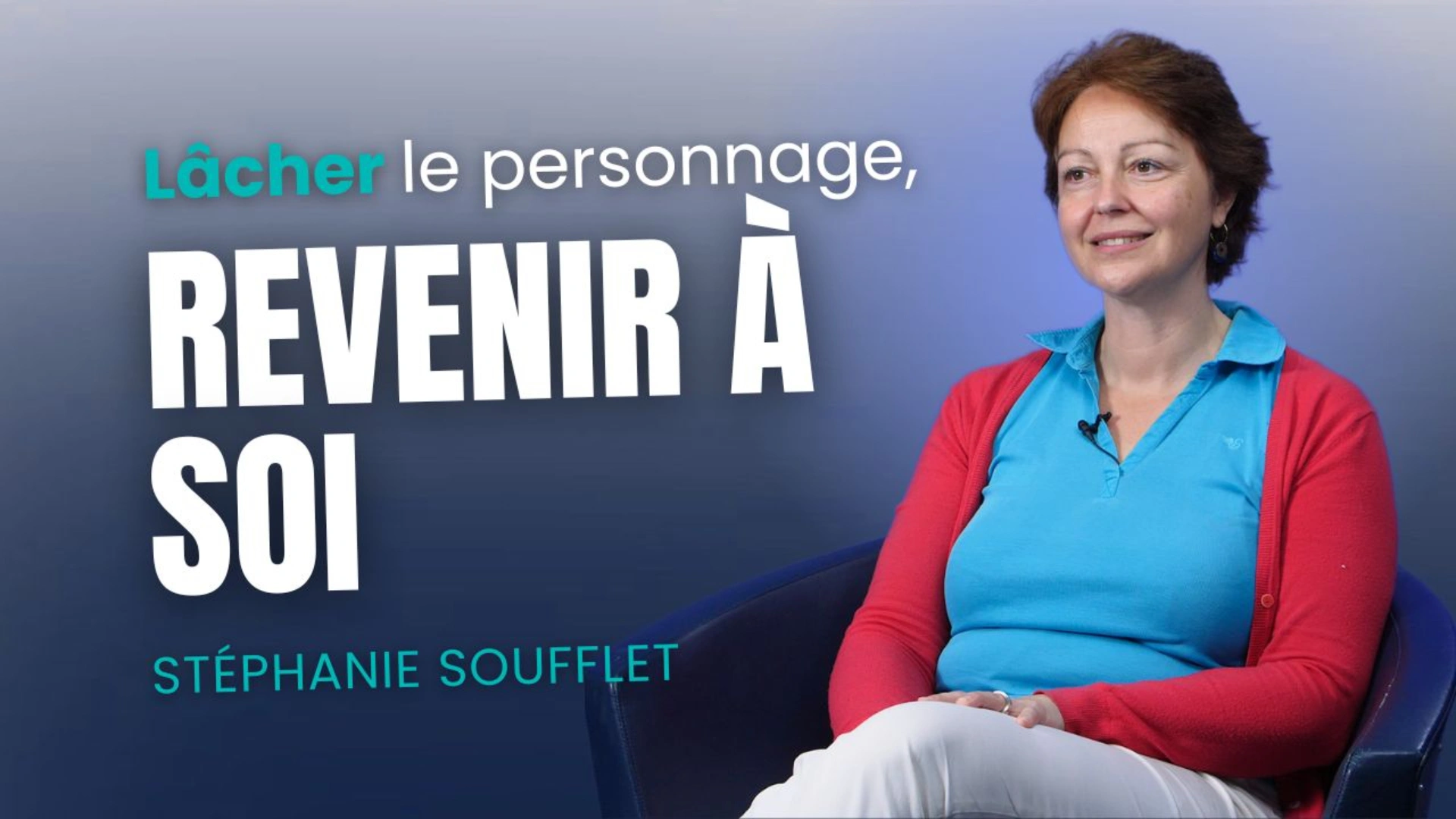 Lâcher le personnage, revenir à soi