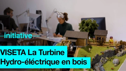 VISETA - La Turbine Hydro-éléctrique en bois