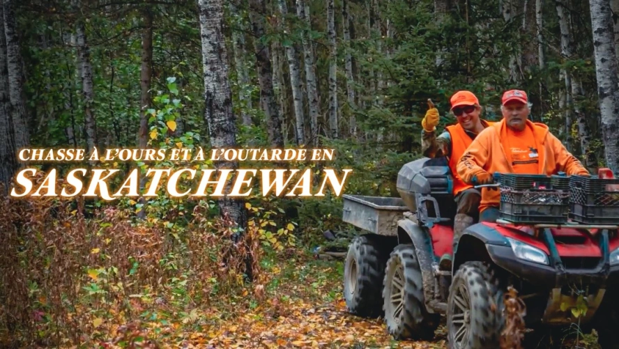 Chasse a l'ours et a l'outarde en Saskatchewan
