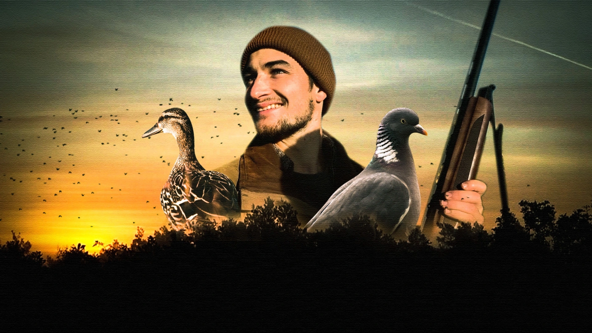 Hutte et palombière avec Tuchassou